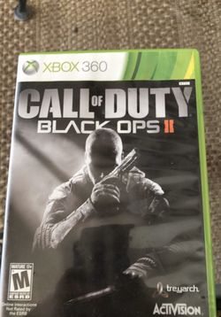 Call of duty black ops 2 Xbox 360