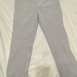 Paisley & Gray men’s Chinos pants 36”waist x 32” Length blue & white