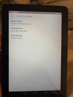 Amazon Tablet Fire HD 8 (12 generation)