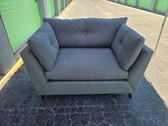 Oversized Chair and a Half by H.M. Richards