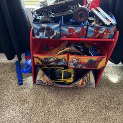 Toys And Toy Organizer