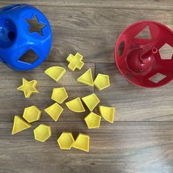 Tupperware Shape Sorter EXTRA Pieces, Read Description 