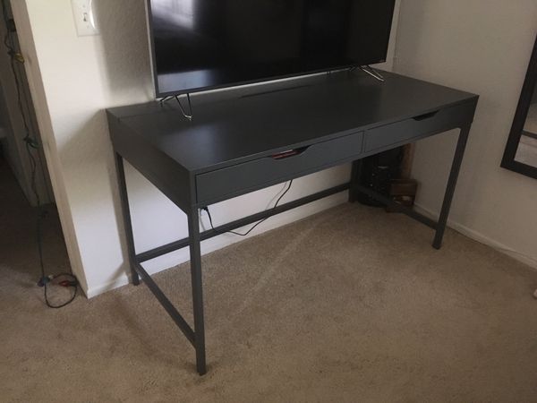 IKEA Alex Desk - Gray for Sale in Irvine, CA - OfferUp