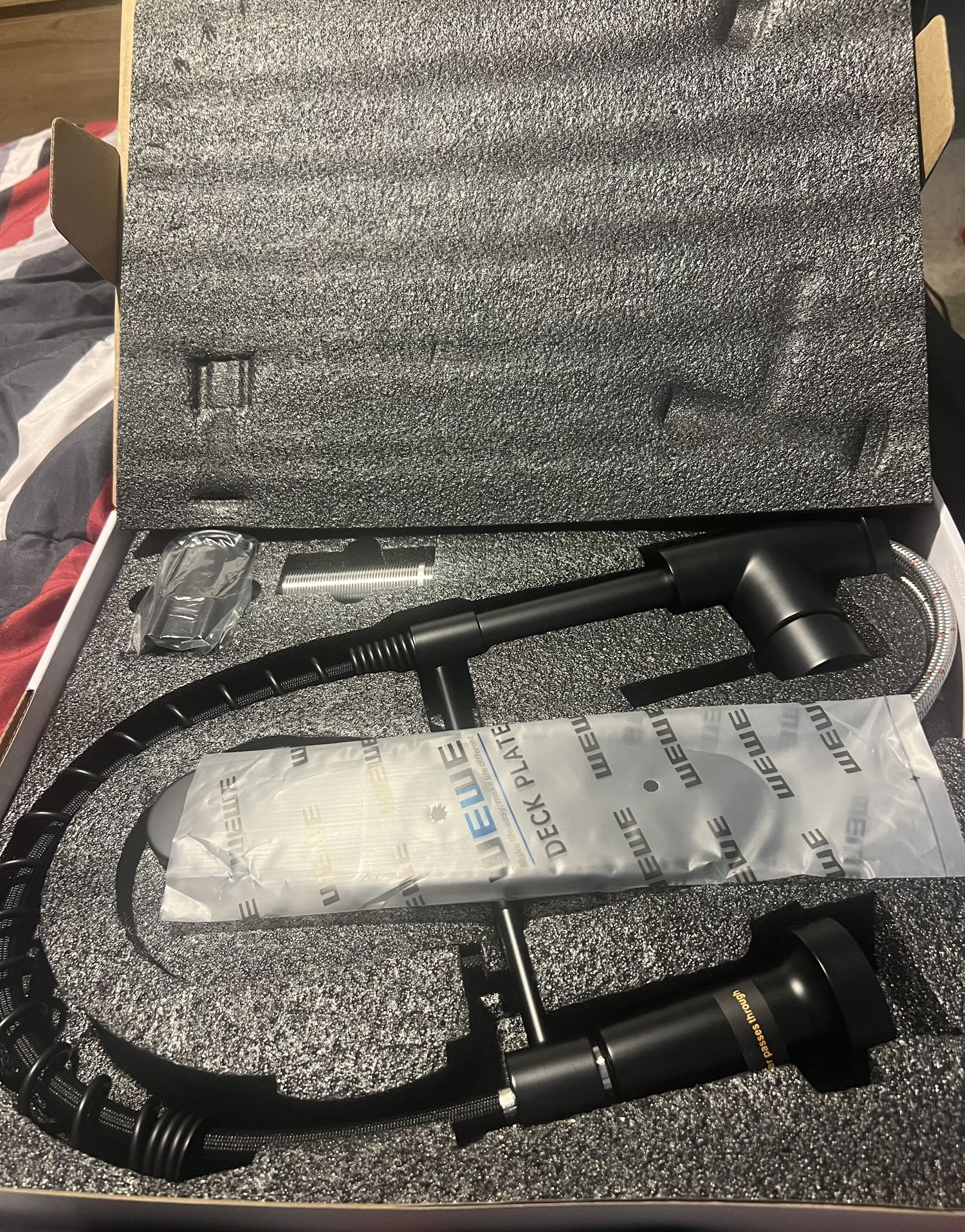 New! In Box Matte Black Kitchen Faucet 