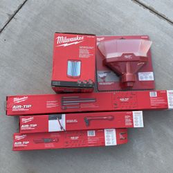 Milwaukee Air-tip Shop Vacuum Accesories New