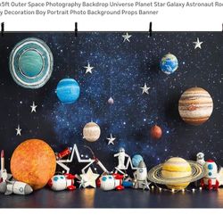 Outer Space Backdrop
