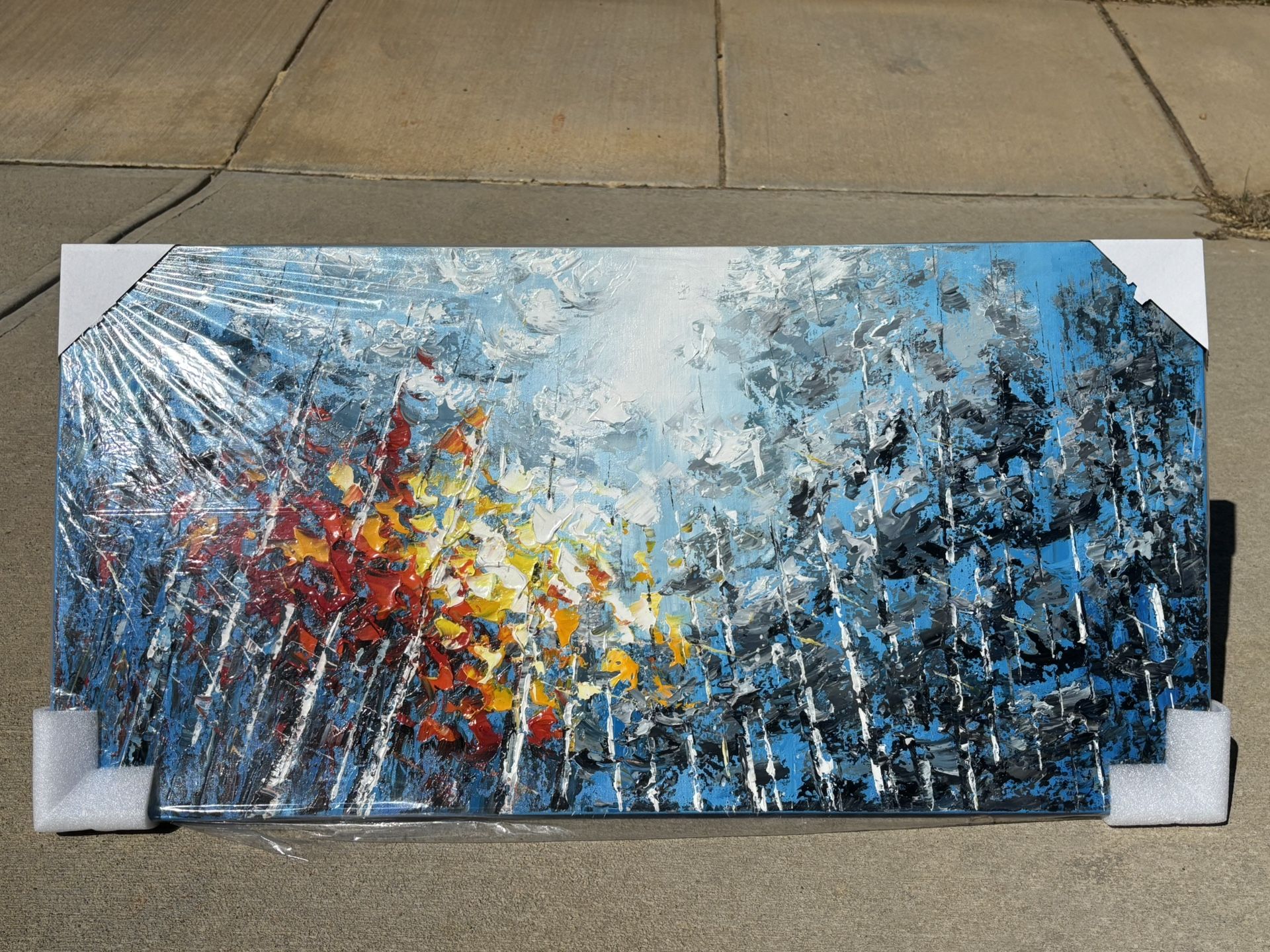 Large Oil Painting On Canvas