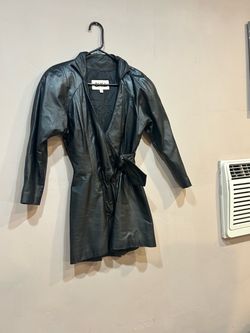 Leather jumpsuit