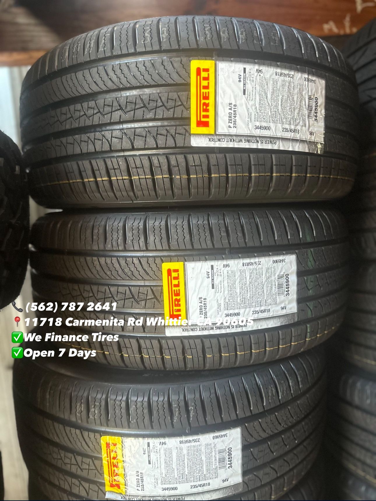 235/45R18 Pirelli Pzero New Tires Set Installed And Balanced Llanta Nueva Instalacion Y Balanceo incluido ✅✅