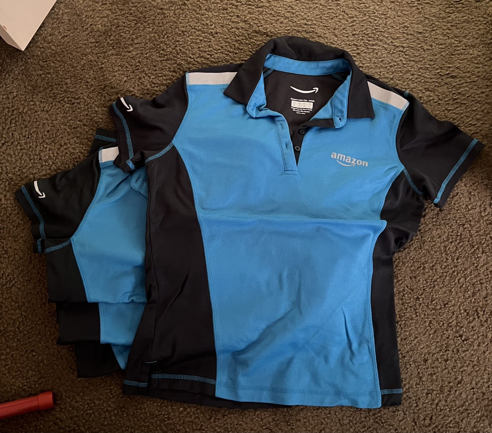 Amazon Four T-shirt Size Medium and Rain Shell Jacket Size XS