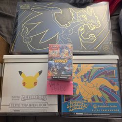 Pokemon sealed products for trade