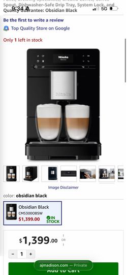 MIELE EXCLUSIVE COFFEE MACHINE