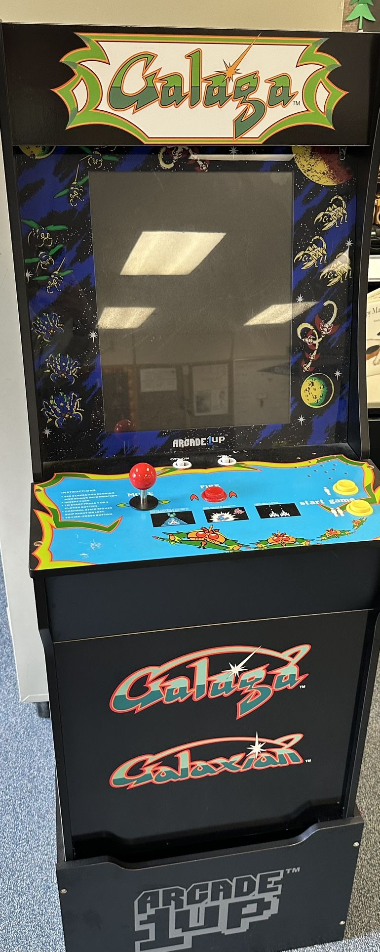 Galaga And Galaxian Arcade Machine