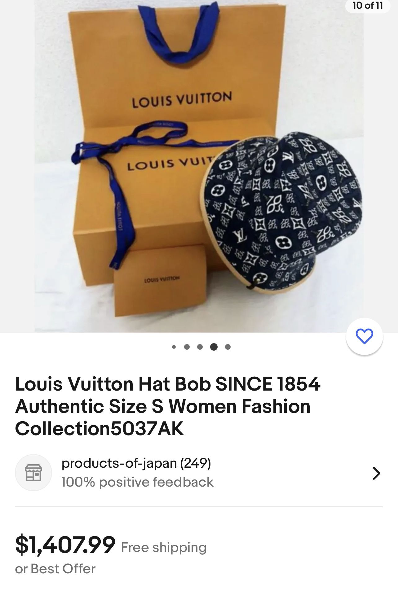 Louis Vuitton Hat Bob 1854
