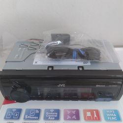 JVC DIGITAL MEDIA RECEIVED BLUETOOTH USB AUX NOT CD PLAYER ( BRAND NEW PRICE IS LOWEST INSTALL NOT AVAILABLE  )