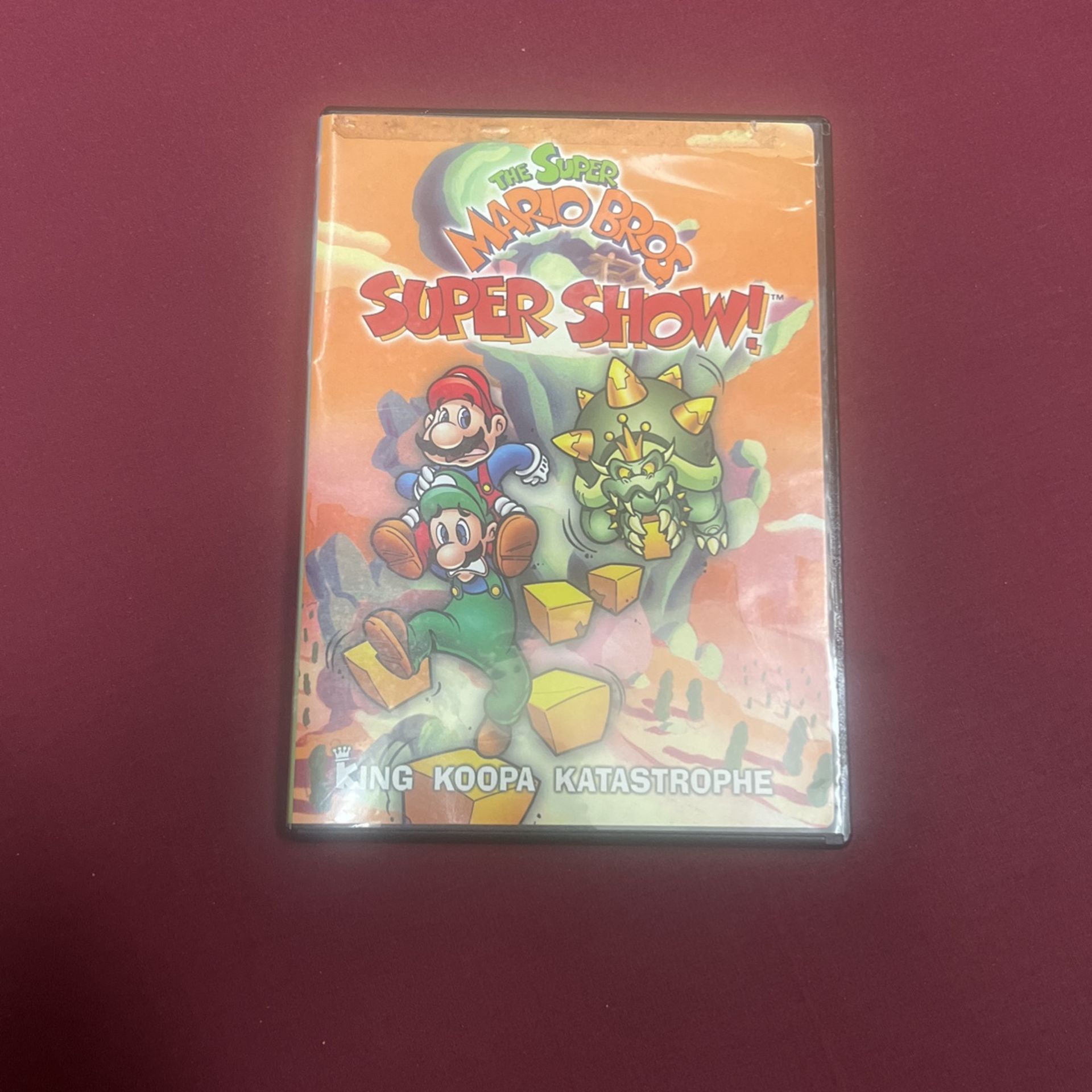 The Super Mario Bros Super Show! King Koopa Katastrophe on DVD Dic Nintendo