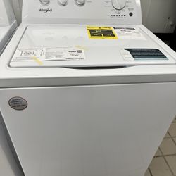 New Whirlpool Washer, Warranty N Delivery 