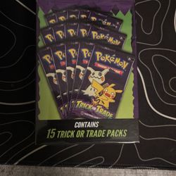 Pokemon Trick Or Trade Packs