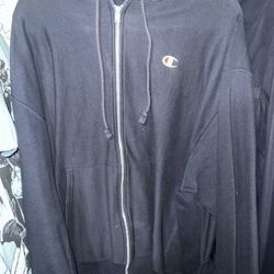 Champion Zip Up Hoodie 