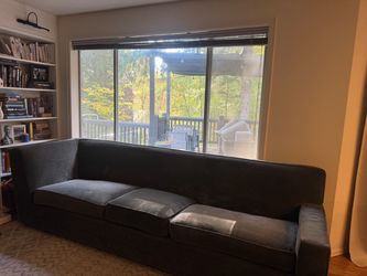 Modern Gray Z Gallery Sofa