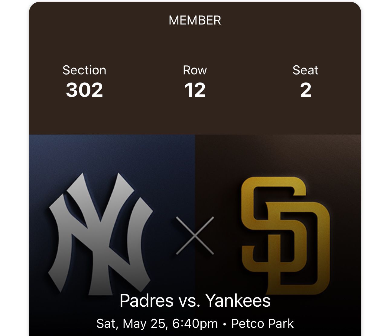 Padres vs Yankees