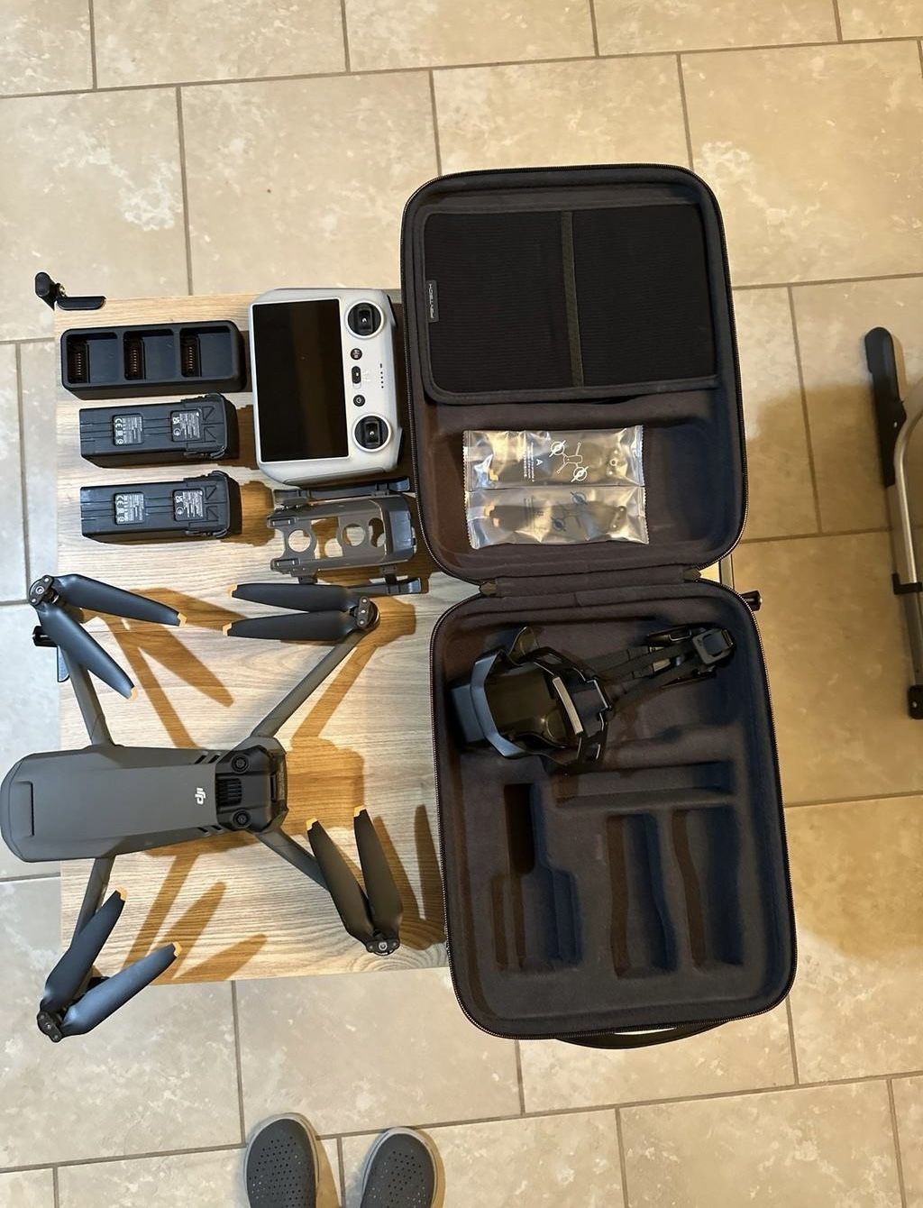 DJI Mavic 3 pro with two batteries