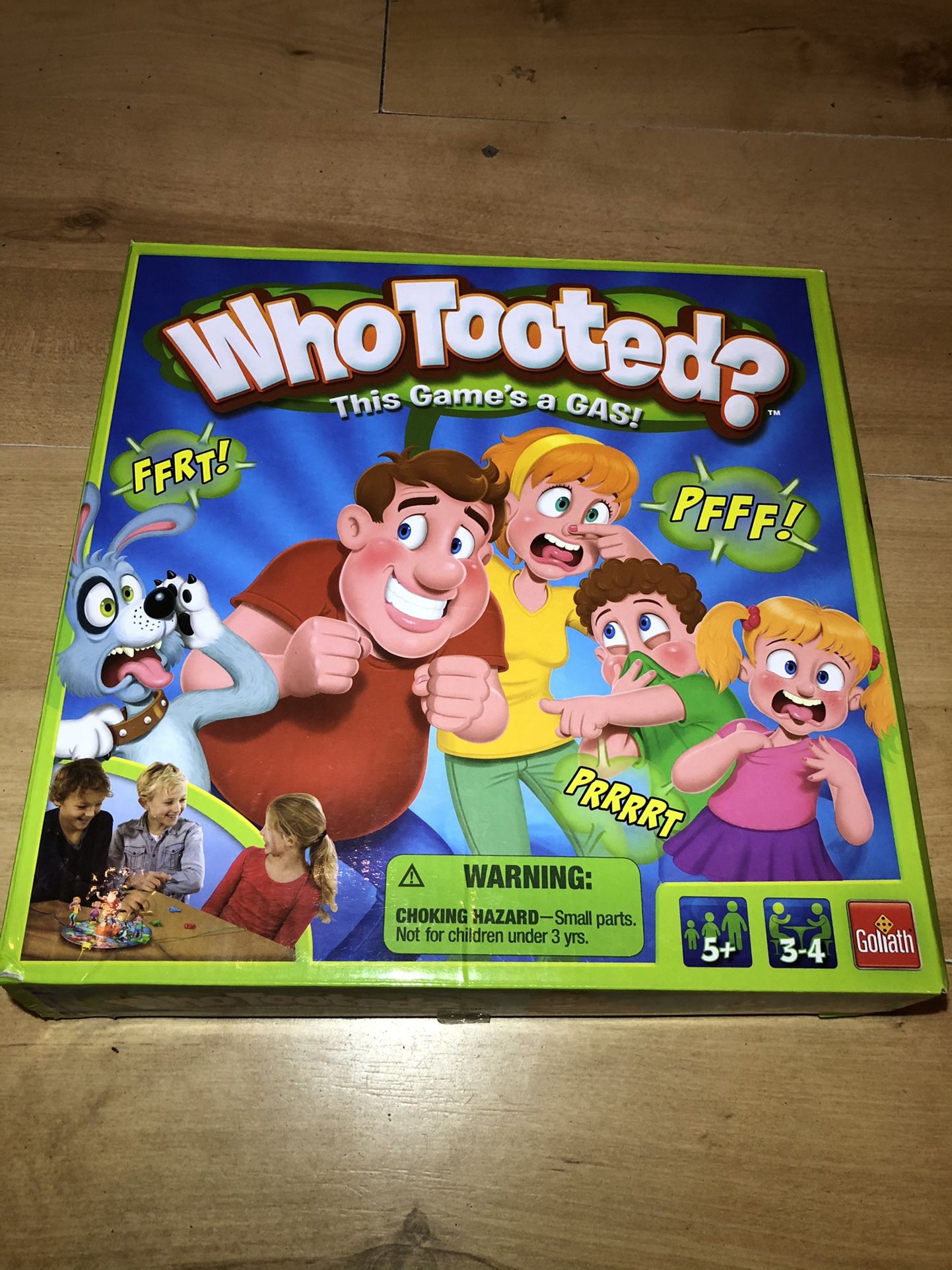 Who Tooted Game (All Pieces Included)