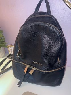 Michael Kors Black Leather Backpack - Excellent Condition
