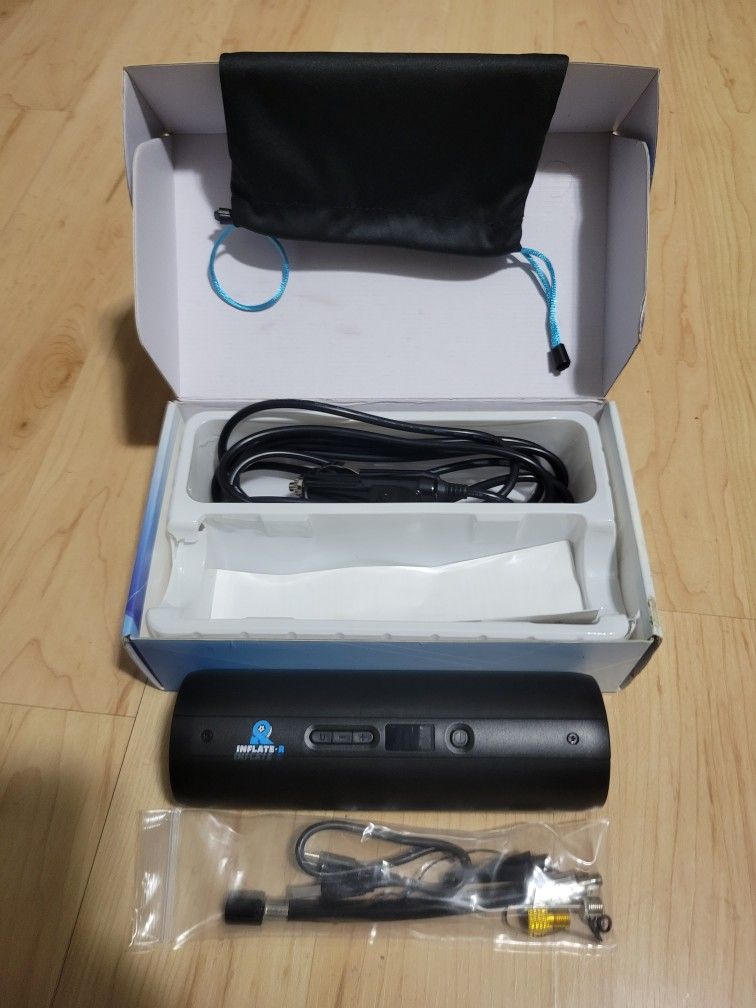 Inflate-R Portable Electric Air Pump for Car Bike Tire