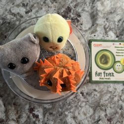 Giant Microbes Plush Set