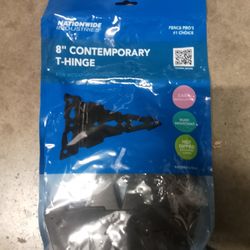 Bisagra tipo T tradicional de 8" – Nueva