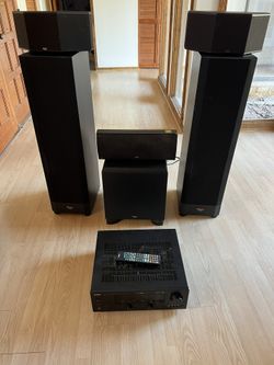 Klipsch Speakers Yamaha Receiver