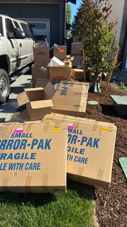 Moving boxes