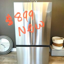Samsung Bespoke 3 Door Flex Stainless Frenchdoor Refrigerator 