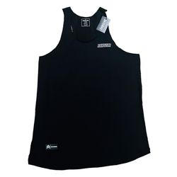 Rawgear Tank Top Shirt Men's 2XL Black Muscle Bradley Martyn Gym Stringer