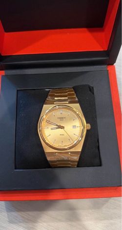 Tissot PRX Gold Watch