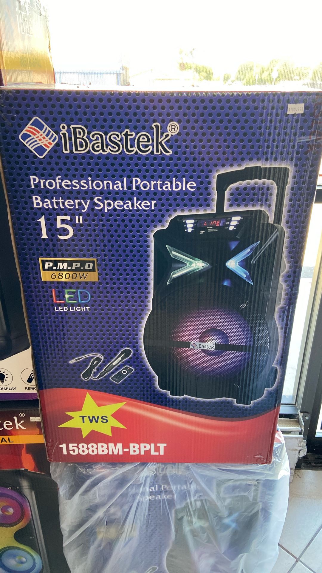 Bluetooth Speaker 15 Inch