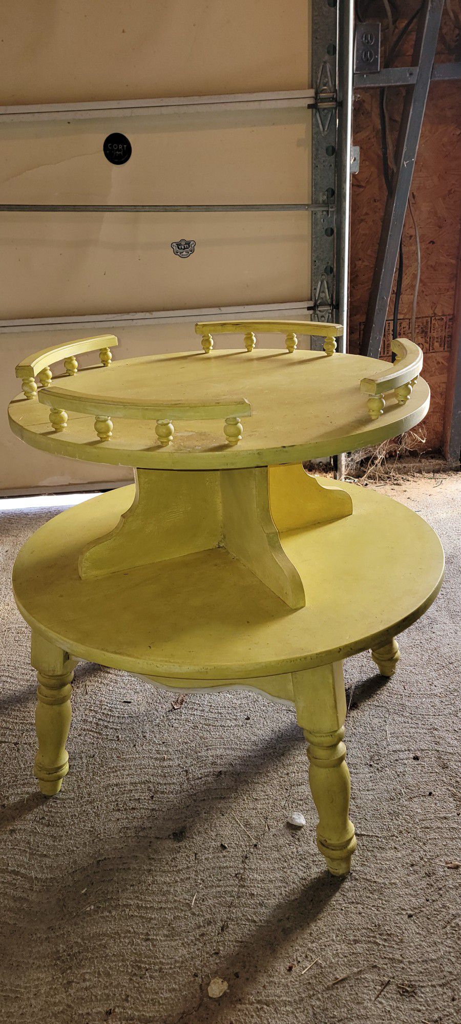 Round Antique Table