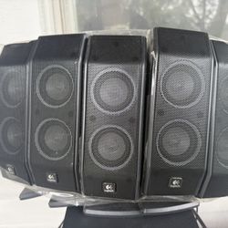 Logitech X-540 5.1 Surround Sound Speaker System with Subwoofer