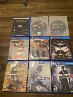 PS4, Games, Controllers