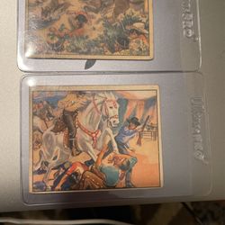 Lone Ranger Cards # 16 And #20