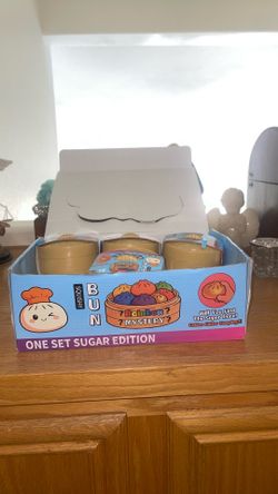 Brand new squishy BUN rainbow mystery