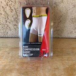 FRANKLIN COMPRESSION SHORT AND CUP ADULT SIZE S/M 