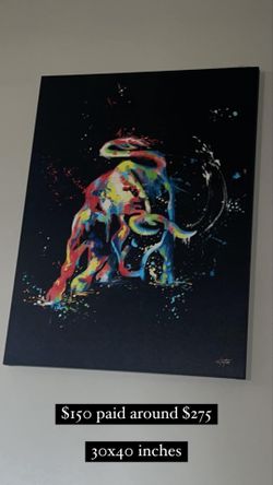 Bull & horse Watercolor Frames