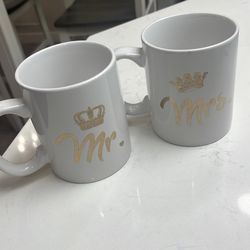 Coffee cups - Mr & Mrs