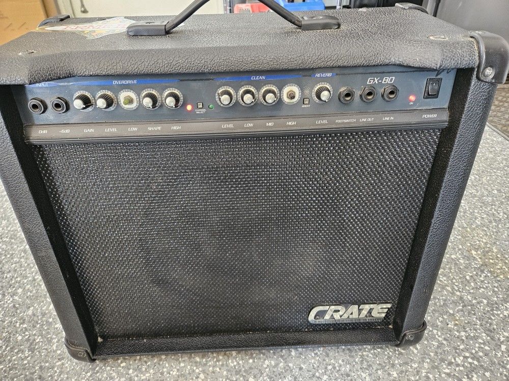 Crate Gx 80 Guitar Amp