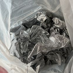 Silver Bows And Decor