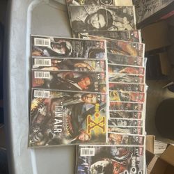  X FILES COMIC BOOKS IN SLEEVES 