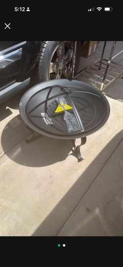 30” FIRE PIT BRONZE  NEW