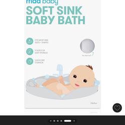 frida baby soft sink baby bath new